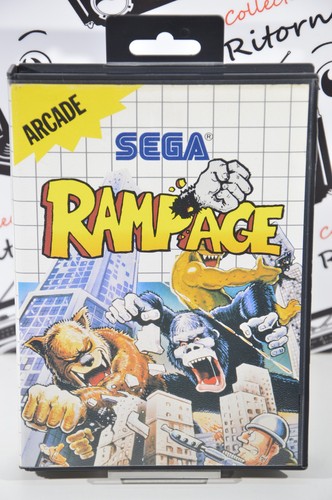 Rampage jeu vidéo vintage - jeu,