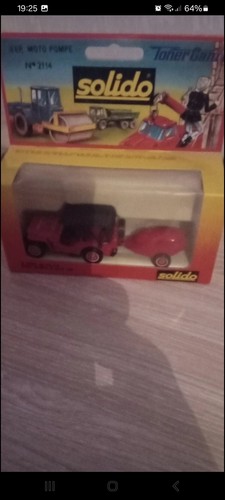 Solido voiture pompier jeep - solido,
