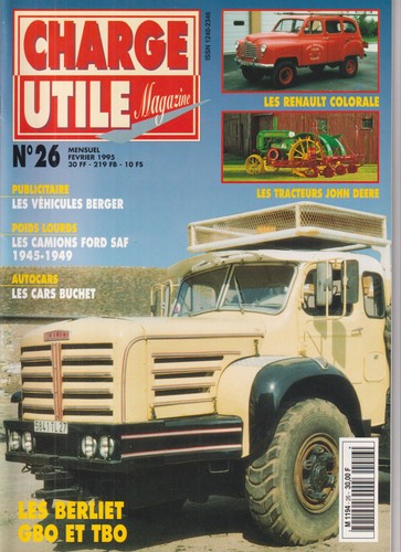 Charge utile camion - charge, ford