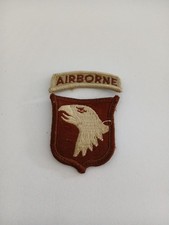 patch armee us 101st AIRBORNE DIVISION TAB AIRBORNE désert original  