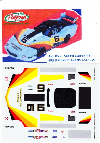 Decal super corvette 6 - .decal,