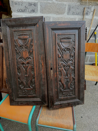 Panneaux gothique bois - en,