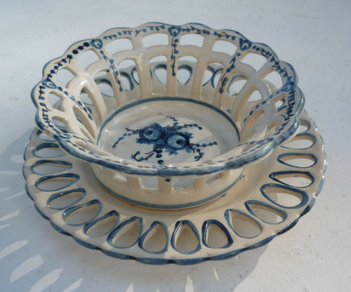 Coupelle assiette ajourées - coupelle,