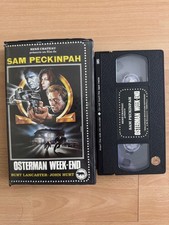 VHS / CASSETTE VIDEO 1ère édition rené château OSTERMAN WEEK END Peckinpah