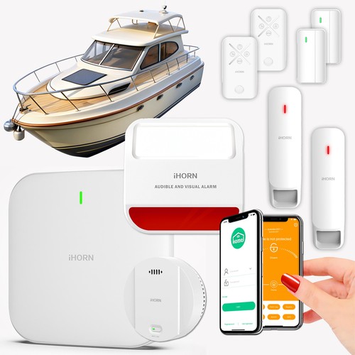 Alarme bateau sans - bateau,