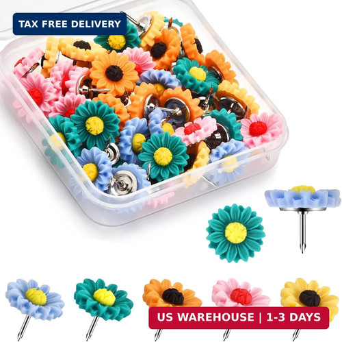 40pcs push pins thumb tacks - 40pcs,