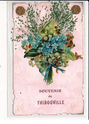 Thibouville carte souvenir - thibouville,