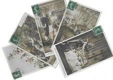 Rare 5 CPA carte postale