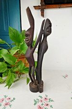 ? Sculpture Africaine - Art Makonde, H 43 cm, 1,1 kg