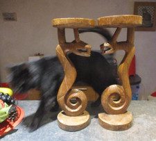 1 seule ) Sculpture Bois Art