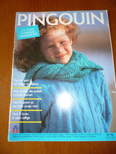 Livre tricot enfants pinguoin