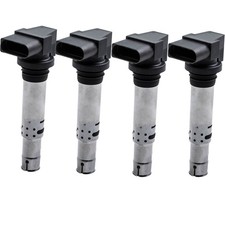 4x Bobine D'allumage for Audi A1 A2 Skoda Octavia Vw Polo Golf Jetta Seat Ibiza