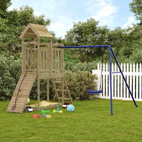 Aire jeux bois pour le - de, en