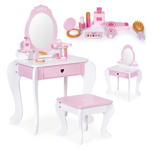 Coiffeuse enfant bois - enfant, avec
