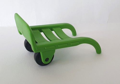 Diable chariot vert - diable,