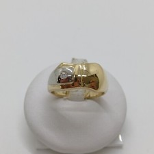 Bague D'Homme Or Jaune Et