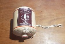 Rare Bobine De De Fil Brillanté Pour Dentelles A La Main Cartier Bresson N°14