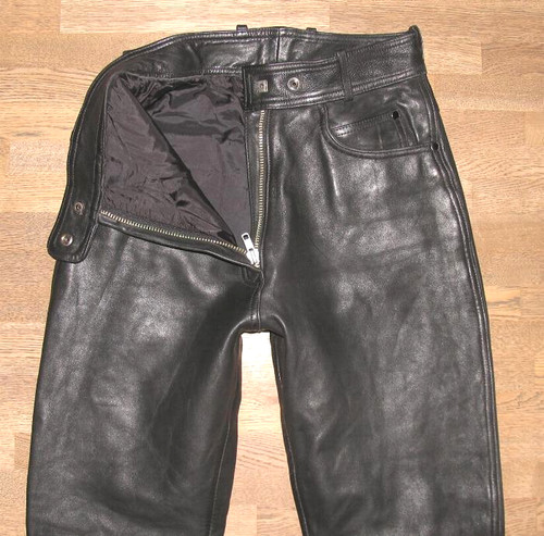 Louis pantalon cuir pour - cuir,