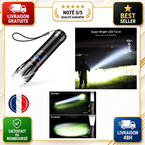 Blukar lampe torche - blukar, led