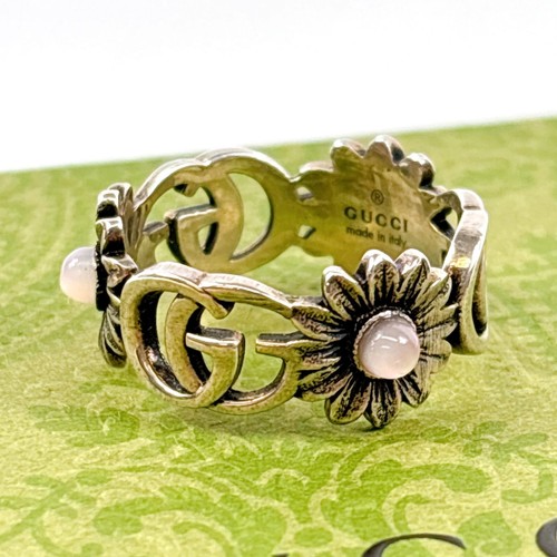Bague fleur gucci argent - gucci, gg
