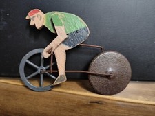 Jouet en bois cycliste / 1900 tartempion ?