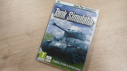 Tank simulator rom - tank, cd-rom