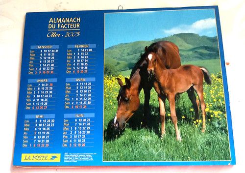 Almanach ptt 2005 jument - *, *