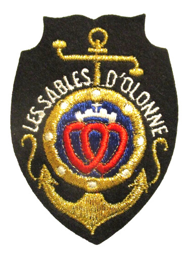 Ecusson les sables - ecusson,