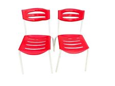 ANCIENNE PAIRE DE CHAISE OWI TERRASSE CAFE JARDIN BISTROT