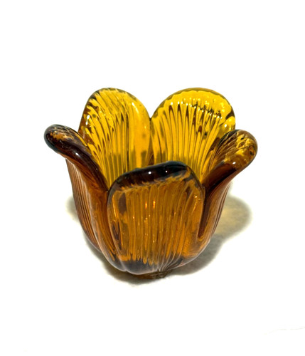 Pampille fleur verre de - en,