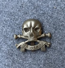 INSIGNE CAP BADGE 17 LANCIER REGIMENT 1918 ANGLAIS GB BRITISH WWI WW1 14 18