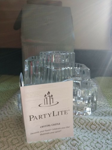 Crystal castle partylite - castle,