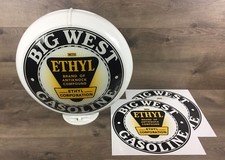 BIG WEST ETHYL Gas Globe w/ 2