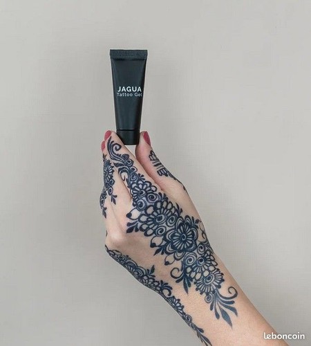 Jagua gel encre tatouage