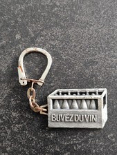 Porte clés buvez vin - du,