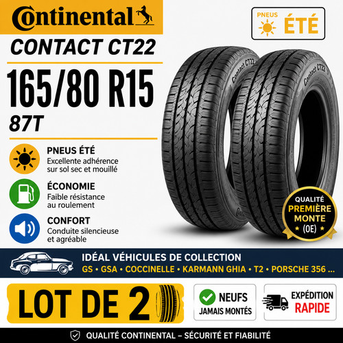 Lot pneus 165 - pneus, 87t