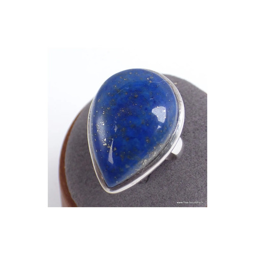 Bague lapis lazuli forme - lapis,