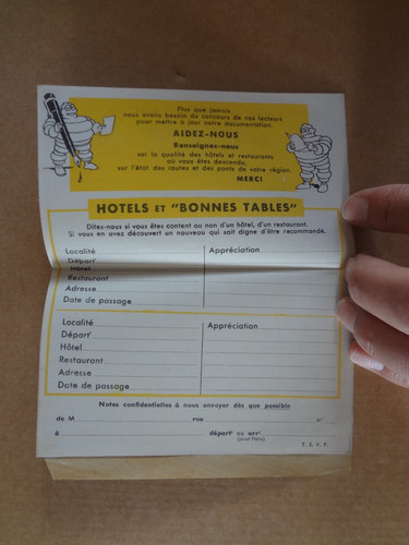 Michelin carte réponse - :,