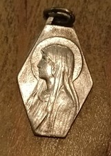 Médaille Religieuse Ancienne Vierge Marie 