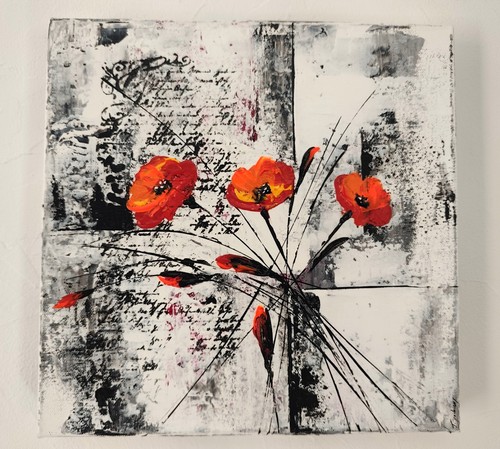 Tableau abstrait coloré sur - ,
