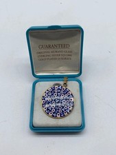 Bd23- Pendentif Vintage Verre