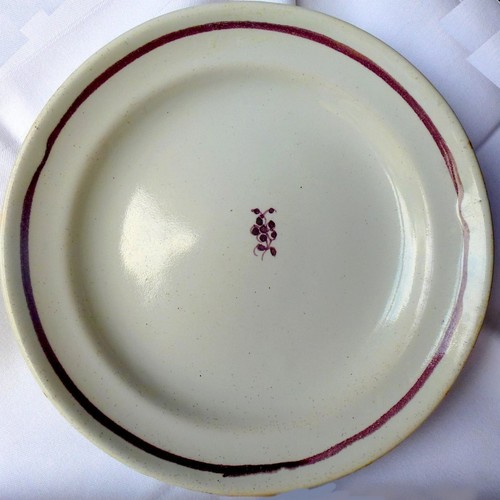 Paire assiettes rustiques - assiettes, (