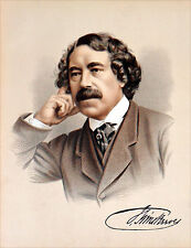 ESPACE VICTORIEN - SIMS REAVES, TÉNOR (Opéra, Oratorio, Lied) - Estampe du XIXe siècle