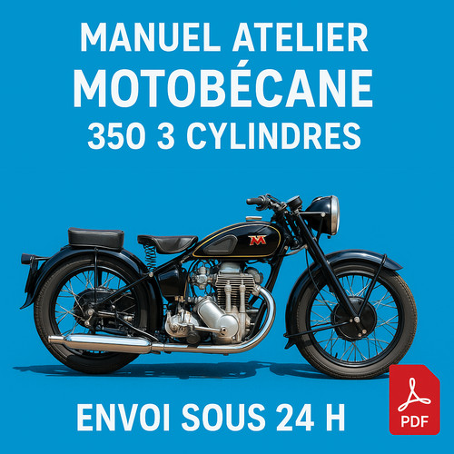 Manuel atelier motobécane 350 - atelier,