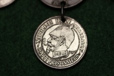 CHAINE  DE  MONTRE  EN   MONNAIE  SATYRIQUE NAPOLEON III  XIXème