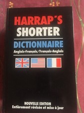Gros Dictionnaire Harrap’s Shorter. 1991