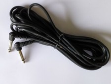 Câble blindé Jack 6,35 Mâle Mono vers Jack 6.35 Mâle Mono Coudé 4,95 M Guitare