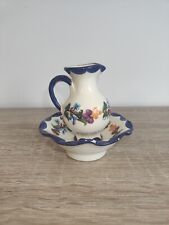 Ancienne Petite Vasque Et Broc Style Grec