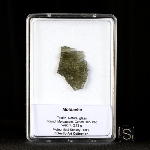 Moldavite g tectite - de,