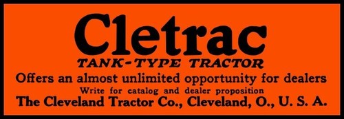 Cletrac cleveland tank type - cletrac,